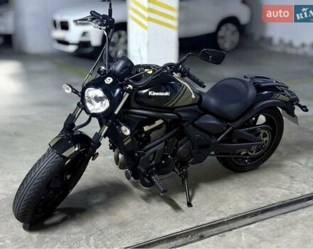 Черный Кавасаки Vulcan 650S, объемом двигателя 0.65 л и пробегом 10 тыс. км за 7500 $, фото 1 на Automoto.ua