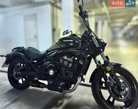 Черный Кавасаки Vulcan 650S, объемом двигателя 0.65 л и пробегом 10 тыс. км за 7500 $, фото 4 на Automoto.ua
