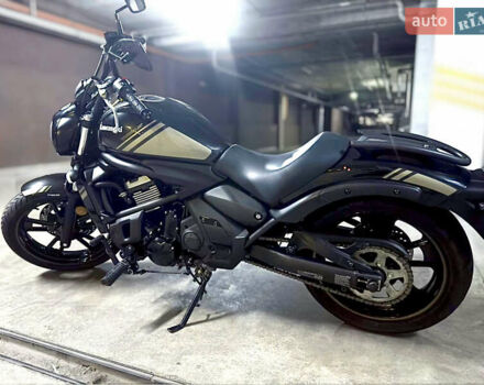 Черный Кавасаки Vulcan 650S, объемом двигателя 0.65 л и пробегом 10 тыс. км за 7500 $, фото 7 на Automoto.ua