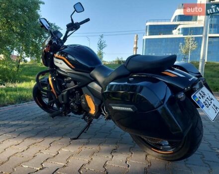 Черный Кавасаки Vulcan 650S, объемом двигателя 0.65 л и пробегом 43 тыс. км за 7499 $, фото 2 на Automoto.ua