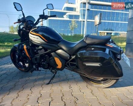 Черный Кавасаки Vulcan 650S, объемом двигателя 0.65 л и пробегом 43 тыс. км за 7499 $, фото 12 на Automoto.ua
