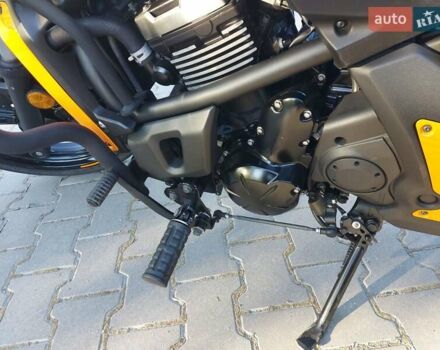 Черный Кавасаки Vulcan 650S, объемом двигателя 0.65 л и пробегом 43 тыс. км за 7499 $, фото 7 на Automoto.ua