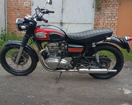 Серый Кавасаки W 650, объемом двигателя 0.65 л и пробегом 40 тыс. км за 5000 $, фото 2 на Automoto.ua