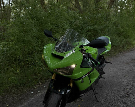 Зеленый Кавасаки ZX 6R 636, объемом двигателя 0.6 л и пробегом 58 тыс. км за 5200 $, фото 1 на Automoto.ua
