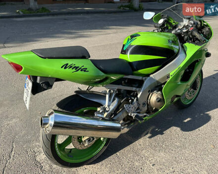 Зеленый Кавасаки ZX 9R, объемом двигателя 0.9 л и пробегом 65 тыс. км за 4300 $, фото 10 на Automoto.ua