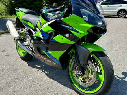 Зеленый Кавасаки ZX 9R, объемом двигателя 0.9 л и пробегом 60 тыс. км за 4950 $, фото 1 на Automoto.ua