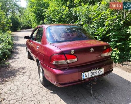 Красный Киа Авелла, объемом двигателя 1.5 л и пробегом 186 тыс. км за 1699 $, фото 9 на Automoto.ua