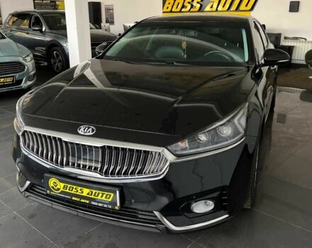 Черный Киа Каденза, объемом двигателя 2.4 л и пробегом 136 тыс. км за 15500 $, фото 2 на Automoto.ua