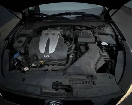 Черный Киа Каденза, объемом двигателя 3 л и пробегом 380 тыс. км за 8200 $, фото 7 на Automoto.ua