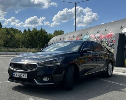 Черный Киа Каденза, объемом двигателя 3 л и пробегом 179 тыс. км за 13500 $, фото 1 на Automoto.ua