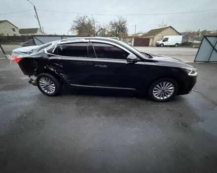 Черный Киа Каденза, объемом двигателя 3 л и пробегом 380 тыс. км за 8200 $, фото 2 на Automoto.ua