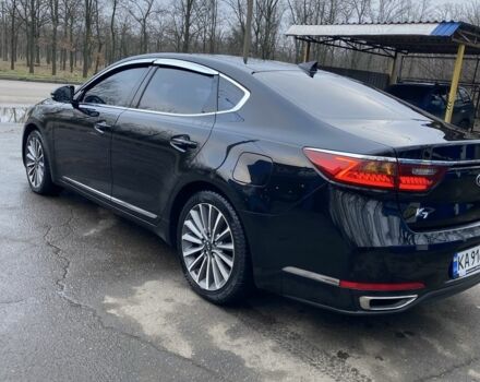 Черный Киа Каденза, объемом двигателя 2.2 л и пробегом 155 тыс. км за 18900 $, фото 5 на Automoto.ua