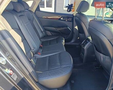 Черный Киа Каденза, объемом двигателя 3.34 л и пробегом 93 тыс. км за 13000 $, фото 12 на Automoto.ua