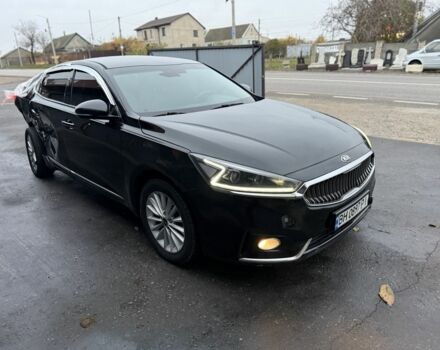 Черный Киа Каденза, объемом двигателя 3 л и пробегом 380 тыс. км за 8200 $, фото 1 на Automoto.ua