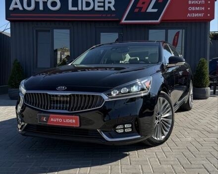 Черный Киа Каденза, объемом двигателя 3.3 л и пробегом 65 тыс. км за 16748 $, фото 1 на Automoto.ua
