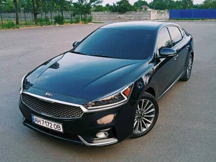 Синий Киа Каденза, объемом двигателя 3.34 л и пробегом 130 тыс. км за 17800 $, фото 1 на Automoto.ua