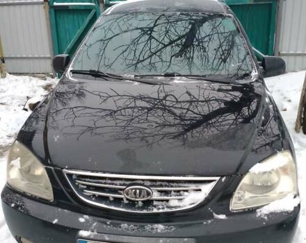 Черный Киа Каренс, объемом двигателя 2 л и пробегом 320 тыс. км за 5830 $, фото 5 на Automoto.ua