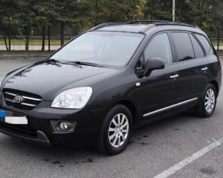 Черный Киа Каренс, объемом двигателя 2 л и пробегом 299 тыс. км за 3000 $, фото 1 на Automoto.ua