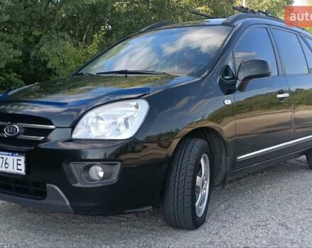 Чорний Кіа Каренс, об'ємом двигуна 2 л та пробігом 265 тис. км за 5800 $, фото 7 на Automoto.ua