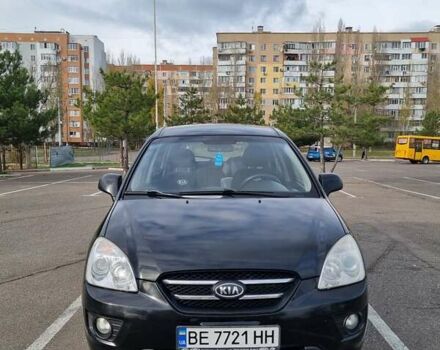Черный Киа Каренс, объемом двигателя 2 л и пробегом 347 тыс. км за 5500 $, фото 5 на Automoto.ua