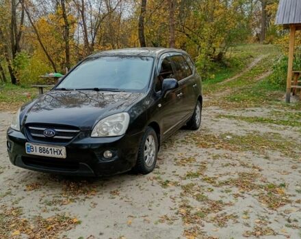 Киа Каренс 2008 в Полтаве на Automoto.ua Черный Киа Каренс, объемом двигателя 2 л и пробегом 241 тыс. км за 6200 $, фото 1 на Automoto.ua