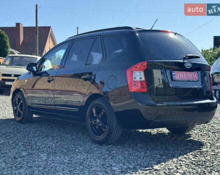 Черный Киа Каренс, объемом двигателя 2 л и пробегом 148 тыс. км за 7250 $, фото 9 на Automoto.ua