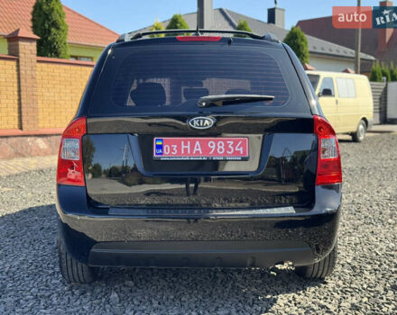 Черный Киа Каренс, объемом двигателя 2 л и пробегом 148 тыс. км за 7250 $, фото 10 на Automoto.ua