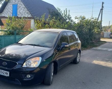 Черный Киа Каренс, объемом двигателя 2 л и пробегом 240 тыс. км за 6750 $, фото 6 на Automoto.ua