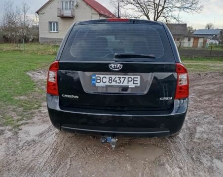 Черный Киа Каренс, объемом двигателя 2 л и пробегом 349 тыс. км за 6000 $, фото 7 на Automoto.ua