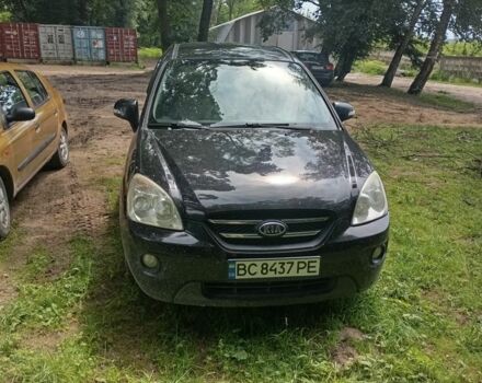 Черный Киа Каренс, объемом двигателя 2 л и пробегом 349 тыс. км за 6000 $, фото 13 на Automoto.ua