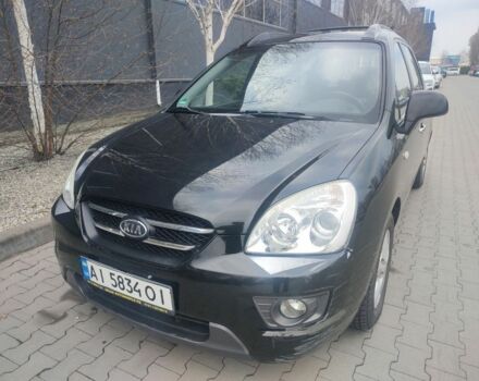 Чорний Кіа Каренс, об'ємом двигуна 2 л та пробігом 187 тис. км за 4800 $, фото 1 на Automoto.ua