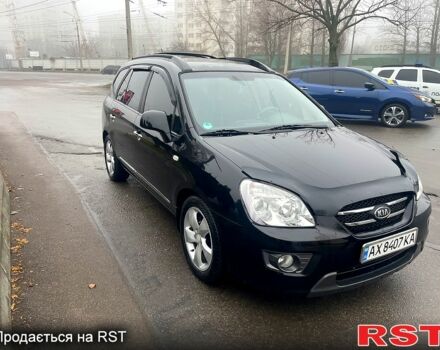 Черный Киа Каренс, объемом двигателя 2 л и пробегом 213 тыс. км за 6200 $, фото 1 на Automoto.ua
