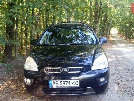 Чорний Кіа Каренс, об'ємом двигуна 1.99 л та пробігом 218 тис. км за 4750 $, фото 1 на Automoto.ua