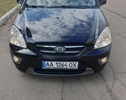 Чорний Кіа Каренс, об'ємом двигуна 2 л та пробігом 185 тис. км за 6000 $, фото 1 на Automoto.ua