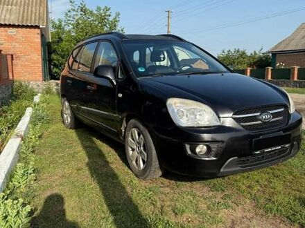 Киа Каренс 2007 в Виннице на Automoto.ua Черный Киа Каренс, объемом двигателя 2 л и пробегом 300 тыс. км за 5500 $, фото 1 на Automoto.ua