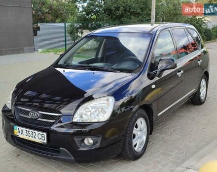 Чорний Кіа Каренс, об'ємом двигуна 2 л та пробігом 191 тис. км за 6500 $, фото 1 на Automoto.ua