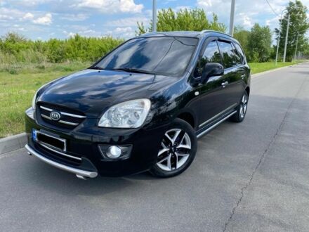 Кіа Каренс 2008 у Києві на Automoto.ua Чорний Кіа Каренс, об'ємом двигуна 2 л та пробігом 197 тис. км за 8500 $, фото 1 на Automoto.ua