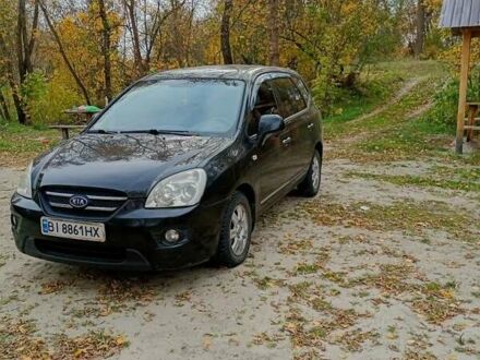 Киа Каренс 2008 в Полтаве на Automoto.ua Черный Киа Каренс, объемом двигателя 2 л и пробегом 241 тыс. км за 6200 $, фото 1 на Automoto.ua