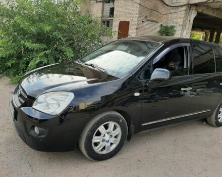 Киа Каренс 2008 в Кривом Роге на Automoto.ua Черный Киа Каренс, объемом двигателя 2 л и пробегом 335 тыс. км за 6300 $, фото 1 на Automoto.ua
