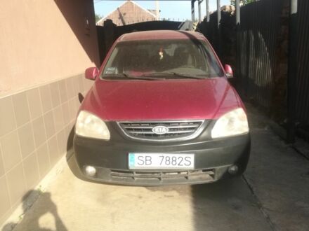 Киа Каренс 2002 в Кропивницком (Кировограде) на Automoto.ua Красный Киа Каренс, объемом двигателя 1.9 л и пробегом 300 тыс. км за 1500 $, фото 1 на Automoto.ua