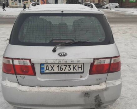 Серый Киа Каренс, объемом двигателя 1.6 л и пробегом 267 тыс. км за 4200 $, фото 2 на Automoto.ua