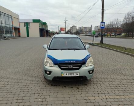 Синій Кіа Каренс, об'ємом двигуна 2 л та пробігом 180 тис. км за 5500 $, фото 1 на Automoto.ua
