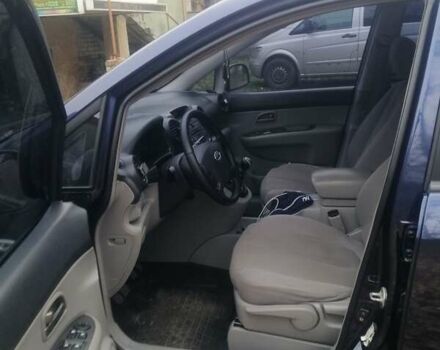 Синий Киа Каренс, объемом двигателя 2 л и пробегом 244 тыс. км за 6000 $, фото 1 на Automoto.ua