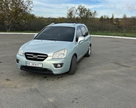 Кіа Каренс 2007 у Новой Одессе на Automoto.ua Синій Кіа Каренс, об'ємом двигуна 2 л та пробігом 278 тис. км за 6200 $, фото 1 на Automoto.ua