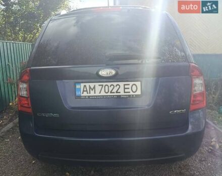 Синий Киа Каренс, объемом двигателя 2 л и пробегом 230 тыс. км за 7300 $, фото 3 на Automoto.ua