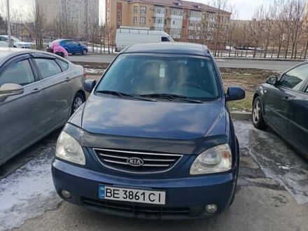 Киа Каренс 2005 в Южноукраинске на Automoto.ua Синий Киа Каренс, объемом двигателя 2 л и пробегом 268 тыс. км за 4100 $, фото 1 на Automoto.ua