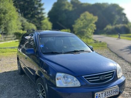 Киа Каренс 2005 в Коломые на Automoto.ua Синий Киа Каренс, объемом двигателя 2 л и пробегом 260 тыс. км за 3600 $, фото 1 на Automoto.ua