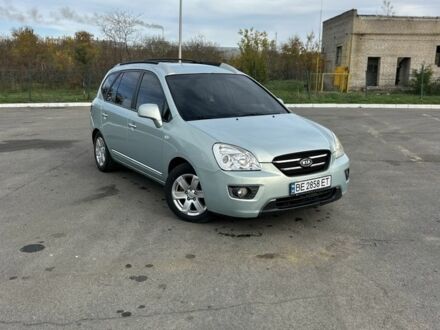 Киа Каренс 2007 в Новой Одессе на Automoto.ua Синий Киа Каренс, объемом двигателя 2 л и пробегом 278 тыс. км за 6200 $, фото 1 на Automoto.ua