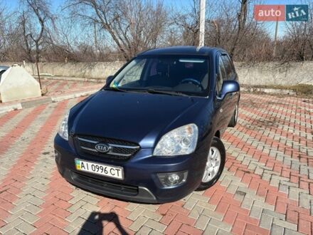 Синий Киа Каренс, объемом двигателя 2 л и пробегом 184 тыс. км за 6800 $, фото 1 на Automoto.ua