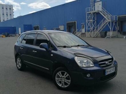 Киа Каренс 2008 в Одессе на Automoto.ua Синий Киа Каренс, объемом двигателя 1.99 л и пробегом 262 тыс. км за 6900 $, фото 1 на Automoto.ua
